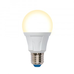 Uniel ЯРКАЯ ЛОН A60 диммир. E27 10W(850lm 270°) 3000К 2K матов. 60x110 LED-A60 10W/3000K/E27/FR/DIM