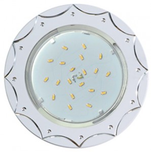 Ecola GX53 H4 DL5384 св-к Звезда Белый/Алюм. 20x110 FW5384ECB