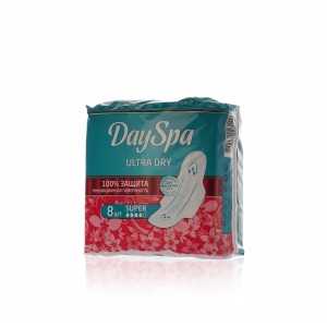 Прокладки гигиенические Super Dry 8шт Day Spa Ultra (4!)