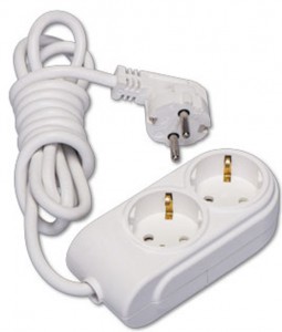 Makel NEW Gen. сет. удл. ПВС 3х1 2 роз. 2 м 16А земля  N2210033