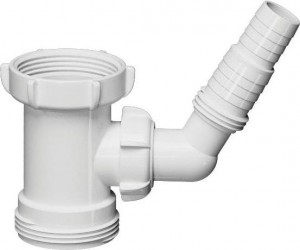 AKVATER Тройник к стиральной и посудомоечной машине 1 1/2"х1"х1 1/2", NM112-50-АК