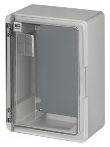 TDM щит (корпус) пластик. ЩМП-0-2 (350х250х140) прозр. дверь -45 до +75град. ABS IP65 SQ0933-0222