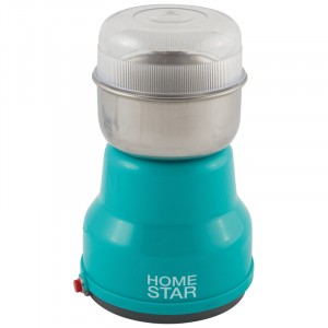 Кофемолка HomeStar HS-2001, 160Вт, 50г, бирюзов. 505