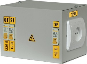 IEK ящик с понижающим трансформатором ЯТП-0,25 230/42-3 36 УХЛ4 IP30