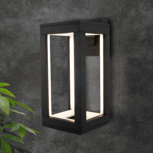 Elektrostandard св-к св/д бра садов-парк 1527 TECHNO LED 12W 4K 50lm IP54 165x120x280 черн a051855