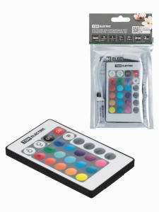 TDM Контроллер для светод лент и модул RGB-IR-12В-6А-72W-IP20 3кан пульт24 кн. SQ0331-0505    