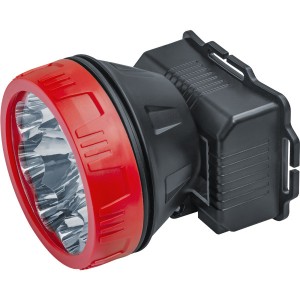 Navigator фонарь NPT-H21-ACCU налоб. 9LED 1W,2 реж, Li-ion 0,9Ah, 14448