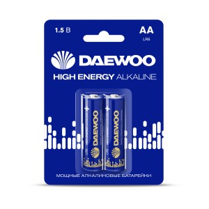 Э/п Daewoo HIGH ENERGY Alkaline LR6/316  BL2