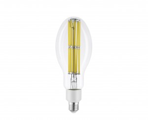 General филамент высокомощ ED90 E27 55W(5800lm) 6500K 6K 90x240 (нитевидная) матовый 661635