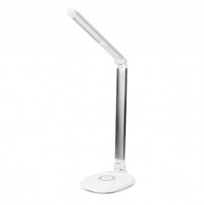 Smartbuy св-к настольный св/д Таласса, 10 W, серебро (SBL-DL-10-alu-s)