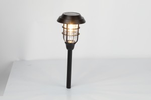 ЭРА св-к на солн.батарее 45см ERASS12-03 1LED ЛОФТ пластик 110х110х450 IP44 57652