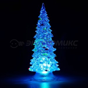 Фигура новогод. "Елочка" 1LED, разноцвет., 20см, 513-023 Neon Night