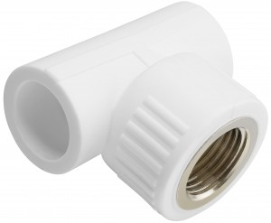 AQUALINK Тройник комбинированный ПП 20X3/4", (вн), 3561
