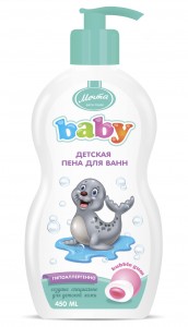 Пена д/купания детская 400мл. Без слёз Мечта Baby Бабл-гам