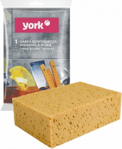 Губка хозяйственная (для уборки) большая (20*14*6,5 см) 12090 York