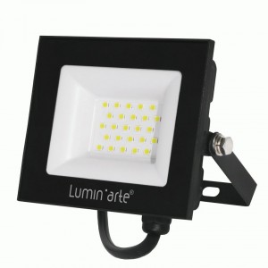 Lumin'arte св/д прожектор LFL-30W/06 30Вт 5700К IP65 2400lm черный корпус 112х83х25
