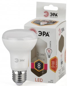 ЭРА стандарт R63 E27 8W(640lm) 2700K 2K 100x63 R63-8W-827-E27 6285