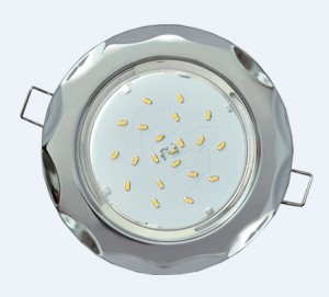 Ecola GX53 H4 св-к "Звезда" Хром 38x116 FC81H4ECB