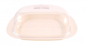 Масленка (18х12х7см), слоновая кость IS10201/12 Spark Plast