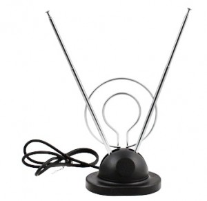 Антенна комн. усы с кольцом на подставке D-color/Selenga100/FB-618(DVB-T/T2)пассив.,кабель 0,9м