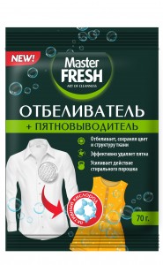 Отбеливатель пятновыводитель кислородный 70г Master FRESH