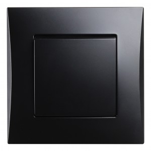 Smartbuy Вега выкл. СУ 1 кл. 10А черный (SBE-08b-10-SW1-0)