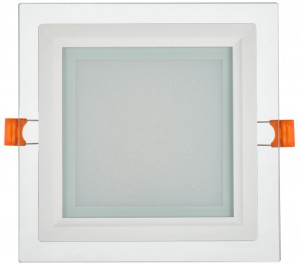 IEK св-к св/д даунлайт (панель) 12W(1020lm) 4000К ДВО 1624 белый квадрат IP20 LDVO0-1624-12-4000-K01