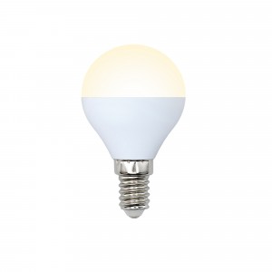 Volpe NORMA шар G45 E14 7W(600lm) 3000K 2K матовая 45x78 LED-G45-7W/WW/E14/FR/NR