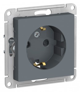 Schneider AtlasDesign мех. роз. СУ 1 мест. грифель (пл.осн., земля, штор.) ATN000745 (10!)